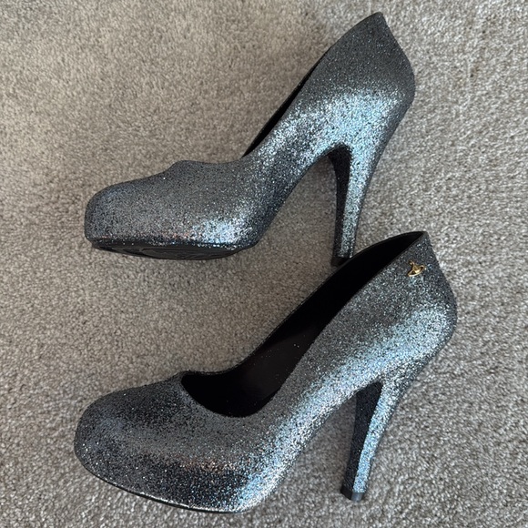 COPY - NEW Never Worn Vivienne Westwood Anglomania x Melissa - Glitter Skyscrap… - Picture 5 of 10